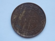 ONE CENT 1915 CANADA