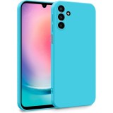 Husa Soft Touch, slim, ALC Mobile, anti soc, compatibila cu Samsung Galaxy A25, Albastru Marin Tpu