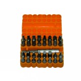 Set biti de &icirc;nsurubare 33 piese Gadget, otel CrV, cu prelungitor