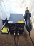 Stație lipit Gordak 868D 2 &icirc;n 1 &ndash; Aer cald + Letcon + Accesorii