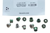 Cumpara ieftin Kit suruburi foaie angrenaj 4x3 aluminiu/otel inox verde Service Sram