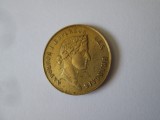 Jeton cu imparatii Napoleon I si Napoleon III aproximativ 1852