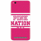 Husa silicon pentru Xiaomi Redmi 4A, Pink Nation