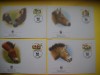 HOPCT PLIC FDC S NR 254 SET 4 FDC FAUNA-CAI PRZEWALSKI MONGOLIA 2000