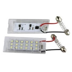 set 2 x Lampa LED numar compatibil BMW e53/ e83