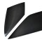 2X NEW ORIGINAL CARBON SIDE PANEL CAPS AUDI Q2 SQ2 81A071352A 81A071350A3Q0