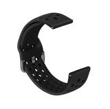 Curea din silicon, compatibila Huawei Watch GT 7 46mm, telescoape Quick Release, 22mm, Negru