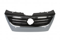 Grila radiator fata cu locas senzori parcare, crom VW PASSAT CC intre 2008-2012 foto