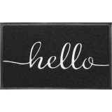 Covor Intrare 40X60 Cm &ndash; Hello Polyester+Pvc Moftx