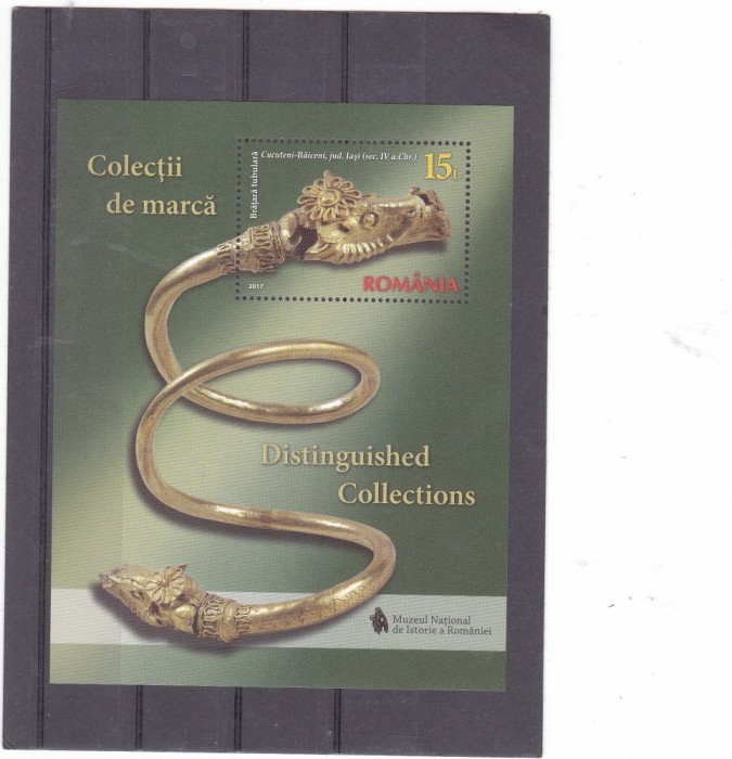 ROMANIA 2017 - COLECTII DE MARCA II, COLITA, MNH - LP 2147