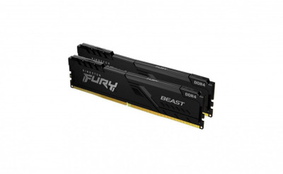 Memorie RAM notebook Kingston, DIMM, DDR4, 32GB, 2666MHz, CL20, 1.2V, Kit of 2 foto