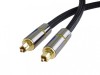 Cablu audio digital Toslink brodat 3m, kjtos7-3, Oem