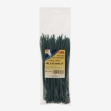 Set 100 buc coliere cablu verzi foarte rezistent la UV 290x4.8mm pentru aplicatii in aer liber COBRA 9280UV
