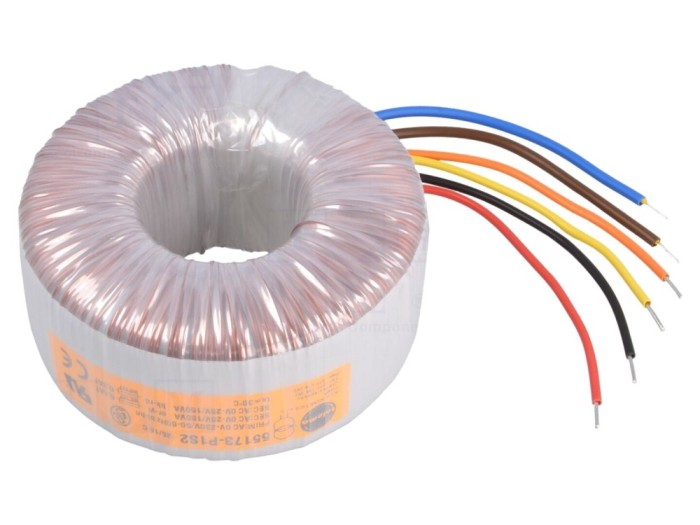 Transformator toroidal 300VA 230V 25V