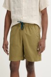 PS Paul Smith pantaloni scurți din bumbac barbati, culoarea verde, M2R.232U.P21477