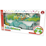 Puzzle - Alfabet si Animale, 26 piese | Hape