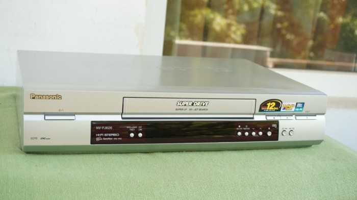 Video recorder VHS Panasonic NV-FJ626 SQPB stereo Hi-Fi