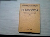 HOMEOPATIA Teorie si Practica - Corneliu Aurian-Blajeni - 1985, 575 p.