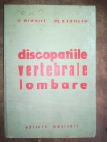 Discopatiile vertebrale lombare- C. Arseni, M. Stanciu