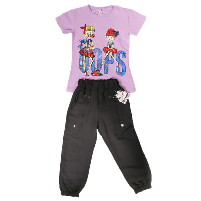 Set Tricou si pantalon 5-13 Ani Mov - 8ANIMarimea foto