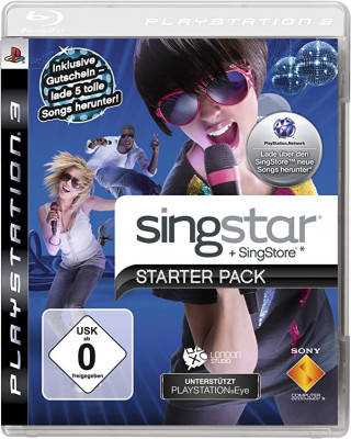 Joc PS3 Singstar Starter Pack disc foto