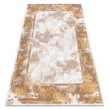 Covor acril VALS 0W1738 H02 58 Cadru marmură vintage bej / cupru , 80x100 cm