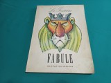 Fabule La Fontaine, Ilustrații Eugen Taru, 1980, Editura Ion Creangă, Carte Copii Fabule