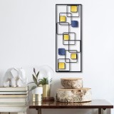Cumpara ieftin Decoratiune de perete Metal Metal Art İnfinite, Multicolor, 28x5x74 cm