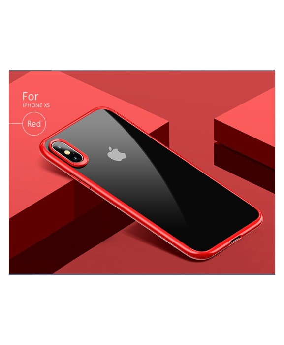 Husa Usams Mant Series Iphone XS Rosie