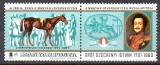 UNGARIA 1977, Aniversari - 150 de ani - curse de cai, Sport, MNH, serie neuzata, Nestampilat
