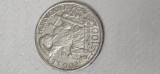 Cehoslovacia 100 korun 1949 , argint 14 grame