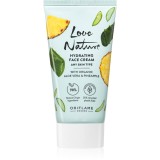 Oriflame Love Nature Organic Aloe Vera &amp; Pineapple crema de fata hidratanta 50 ml