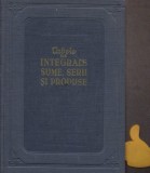 Tabele de integrale, sume, serii si produse I. M. Rijic, I. S. Gradistein