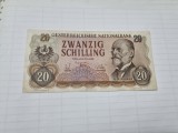 Cumpara ieftin Bancnota Austria 20 Schilling 1956, Numismatica Europa