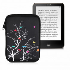 Husa universala pentru eBook reader, Textil, Multicolor, 50335.05 foto
