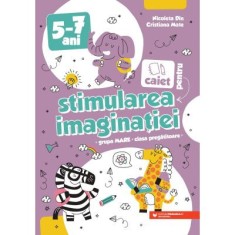 Caiet pentru stimularea imaginatiei. 5-7 ani. Grupa mare si clasa pregatitoare - Nicoleta Din