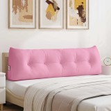 vidaXL Perna pentru spate Roz 160 x 24 x 50 cm țesătură 42014543