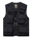 Cumpara ieftin Vesta de vanatoare pentru barbati FEOYA, negru, EU 4XL - OUTLET