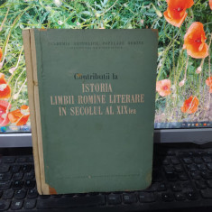 Contribuții la istoria limbii romîne literare în secolul al XIX-lea, 1956, 195