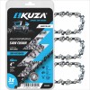 KUZA - Lant pentru drujba, Lungime 4&quot;, pas 1/4&quot;, grosime 043&quot;-1.1 mm, 28 Zale, 3 lanturi/pachet PowerTool TopQuality