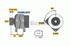 Generator / Alternator AUDI A4 (8D2, B5) (1994 - 2001) BOSCH 0 986 042 830
