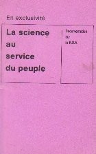 La science au service du peuple. Documentation sur la RDA foto