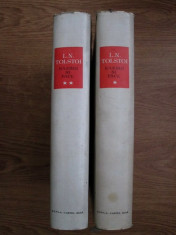 Lev Tolstoi - Razboi si pace 2 volume (1959, editie cartonata) foto