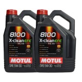 Pachet 10 litri ulei Motul 8100 X-Clean EFE 5W30 , Protectie superioara pentru motoare moderne pe benzina si diesel