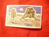 Serie 1 valoare Madagascar 1970 - Cosmos - Aselenizarea