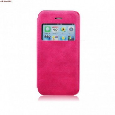 HUSA FLIP S-VIEW WINDOW APPLE IPHONE 5 /5S PINK