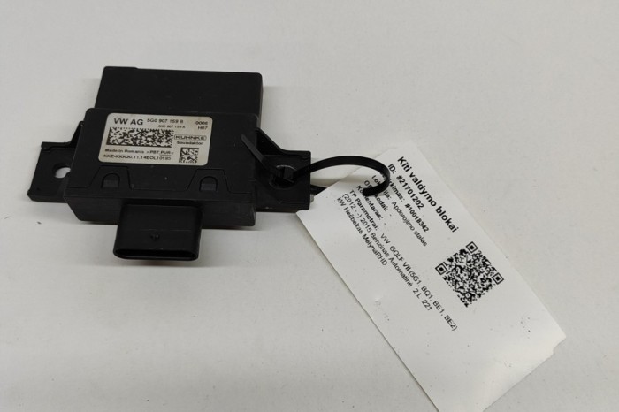 Alt modul de control VW GOLF VII 5G1, BQ1, BE1, BE2 2015 OEM: 5G0907159B,4H0907159A 21701202