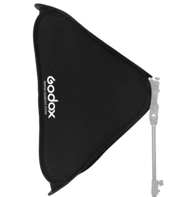 Softbox Blitz Pliabil 40x40cm Godox compatibil S-Type Bracket 40GDX foto