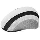 Sapca-Basca Kangol Sym Stripe 504 Alb (S) - Cod 315478254358