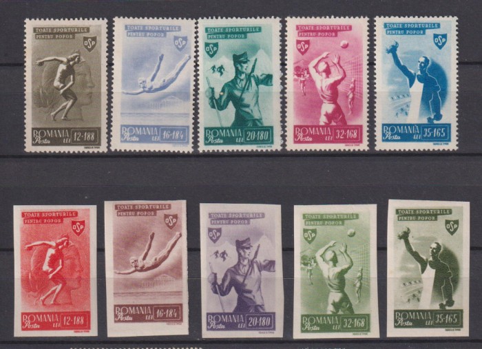 ROMANIA 1945 LP.175 MNH